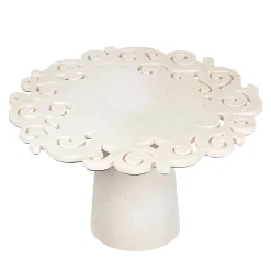 Tavolino in macramè Total Marble di Roberto Semprini