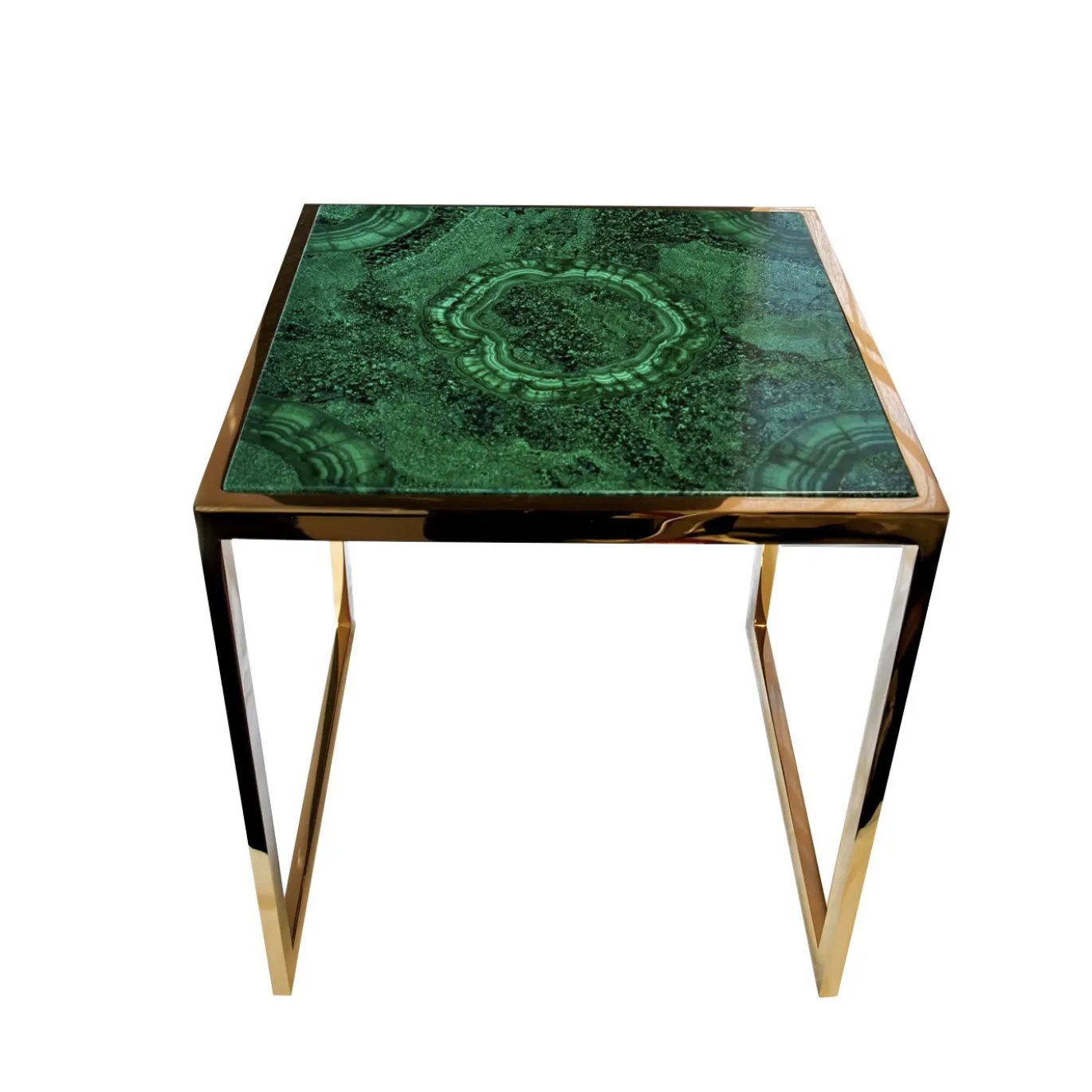 Tavolino in malachite