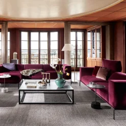 Tavolino 9 in Marmo Nero di Piero Lissoni
