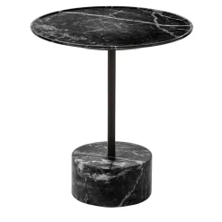 Tavolino 9 in Marmo Nero di Piero Lissoni
