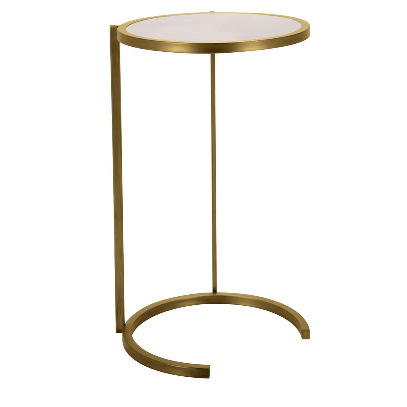 Tavolino in ottone brunito Teti