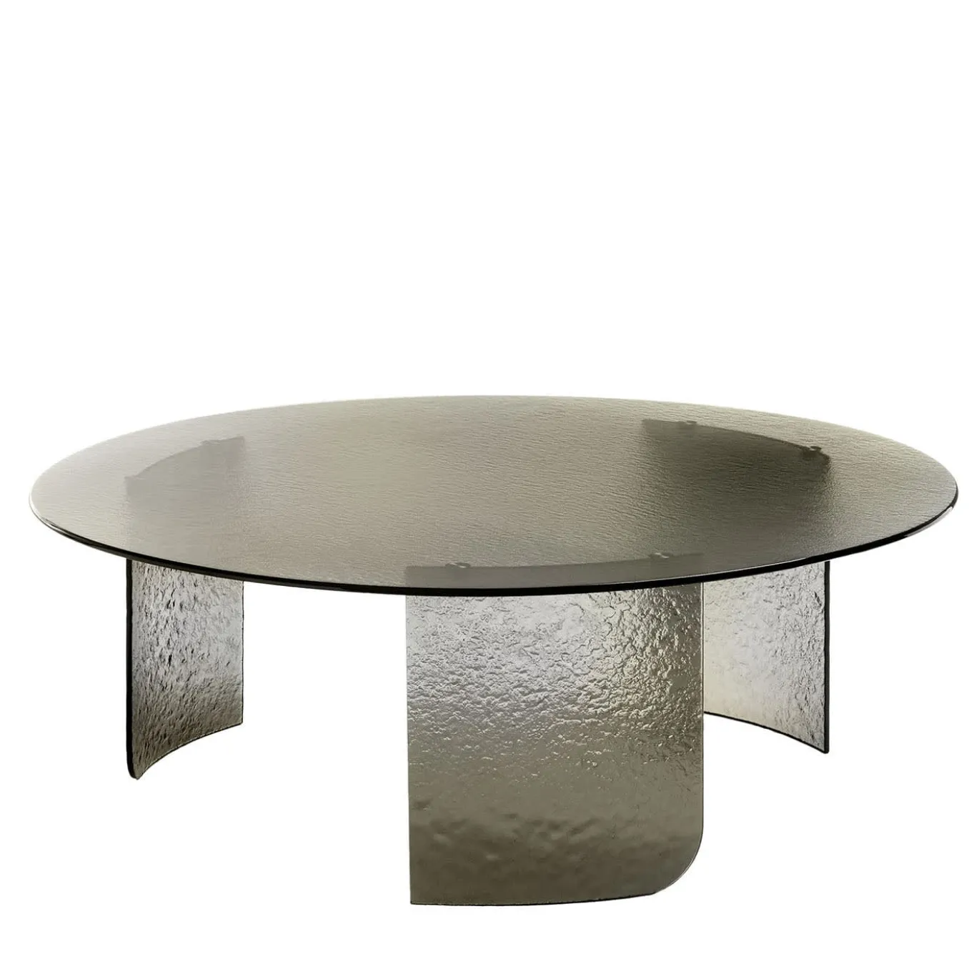Tavolino in vetro marrone Trésor di Castello Lagravinese Studio