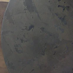 Tavolino Isola 500 in resina bronzo spatolata