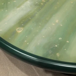Tavolino Janus in Vetro Verde