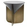 Tavolino laterale Cone grigio ardesia di Matteo Zorzenoni