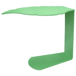 Tavolino Leaf laccato verde di Carlo Rampazzi