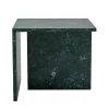 Tavolino Linea in marmo Verde Guatemala by Martage Collection