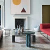 Tavolino LoveMeLoveMeNot in Marmo Verde Alpi di Michael Anastassiades