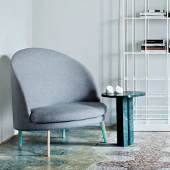 Tavolino LoveMeLoveMeNot in Marmo Verde Alpi di Michael Anastassiades