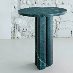 Tavolino LoveMeLoveMeNot in Marmo Verde Alpi di Michael Anastassiades