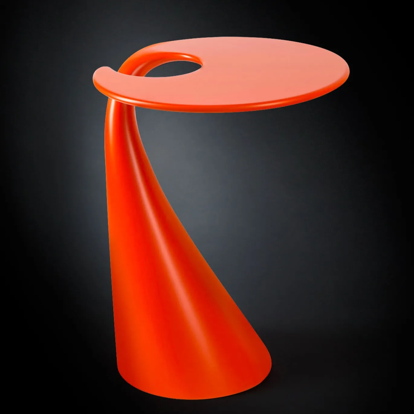 TAVOLINO MILANO ARANCIO OPACO