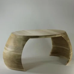 Tavolino Ollie Oval Elm
