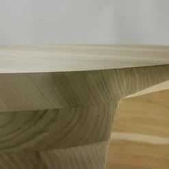 Tavolino Ollie Oval Elm