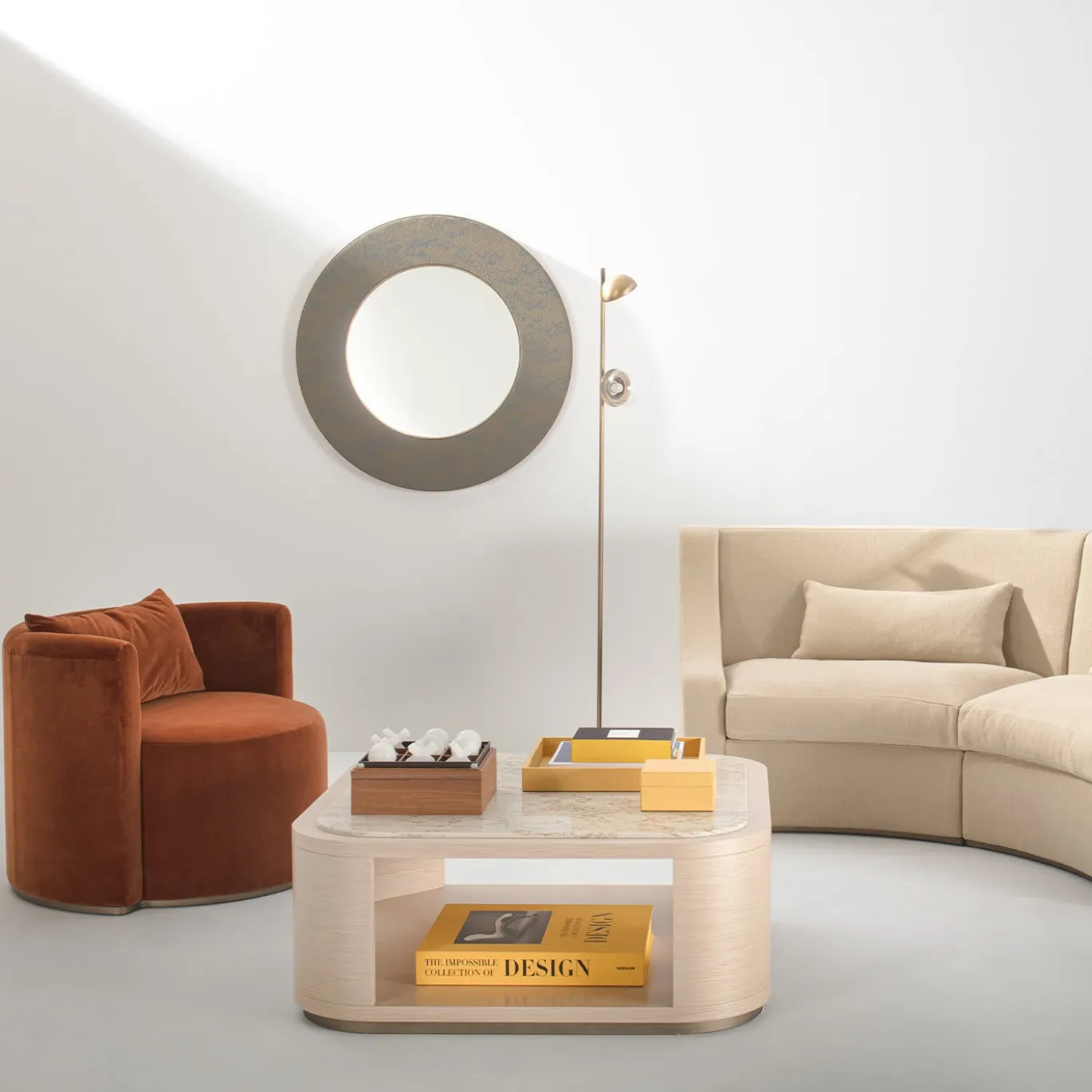 Tavolino Orio Light di Ciarmoli Queda Studio