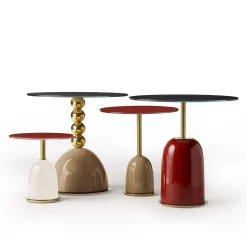 Tavolino Pins in Ceramica Nera