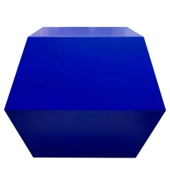 Tavolino Pop & Op Diamante blu di Carlo Rampazzi