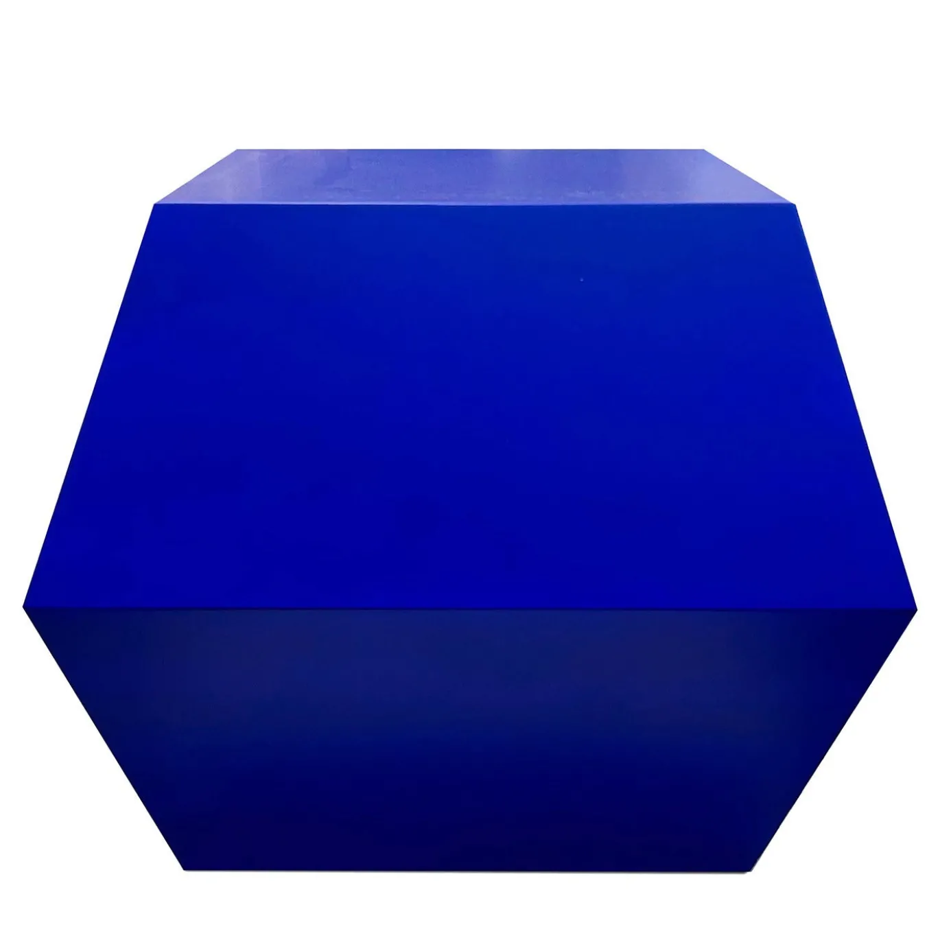 Tavolino Pop & Op Diamante blu di Carlo Rampazzi