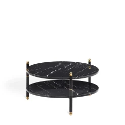 Tavolino Riviera in marmo nero