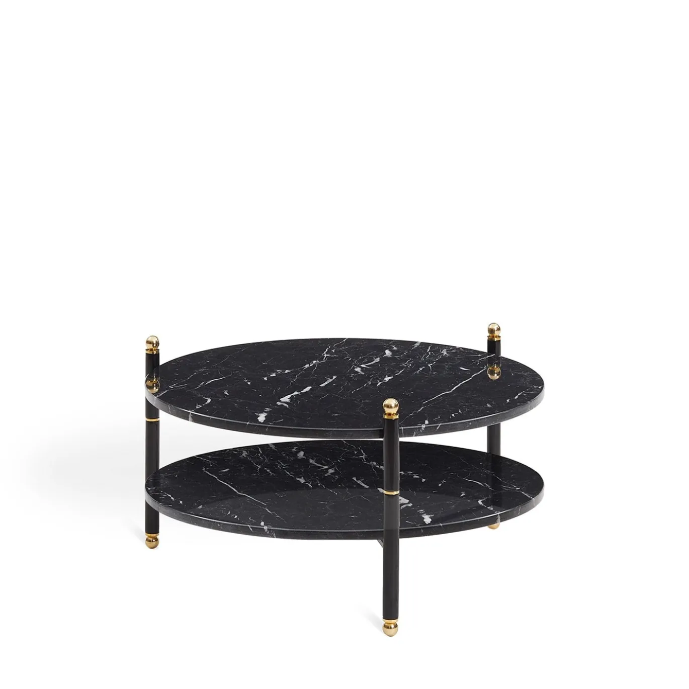 Tavolino Riviera in marmo nero