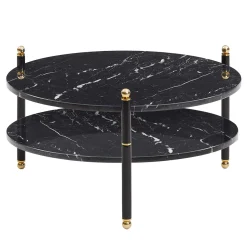 Tavolino Riviera in marmo nero
