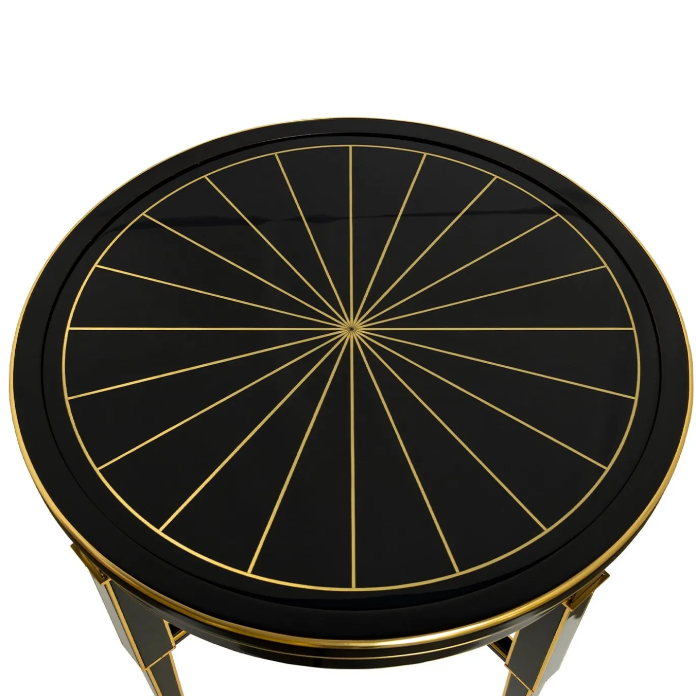 Tavolino rotondo classico contemporaneo