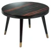 Tavolino rotondo Peggy dark 60 cm