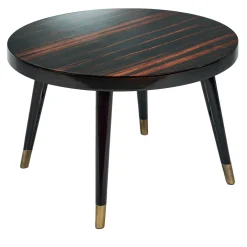Tavolino rotondo Peggy dark 60 cm