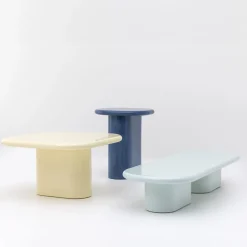 Tavolino Sciuscià azzurro