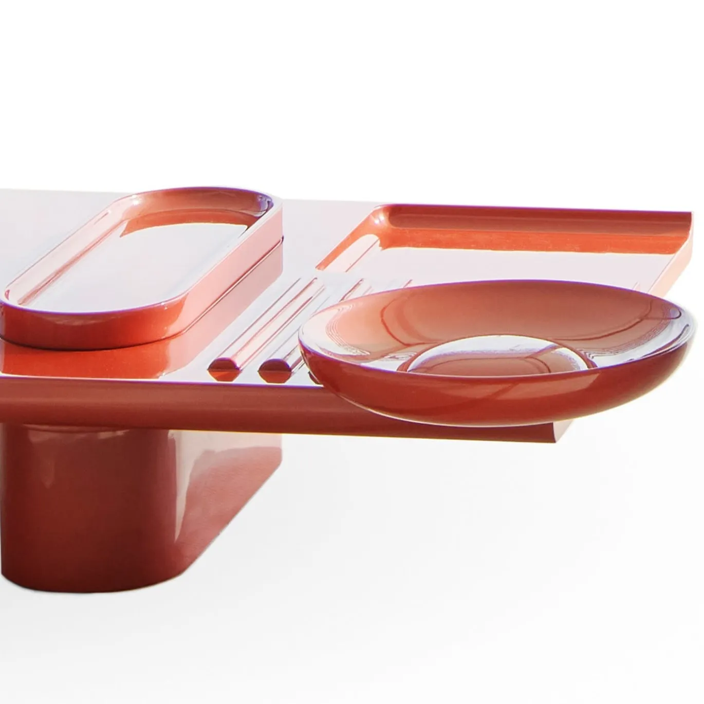 Tavolino scultoreo T2 in edizione limitata di Martinelli-Venezia