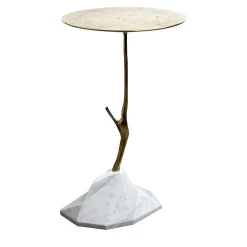 Tavolino Scultura in marmo di Carrara