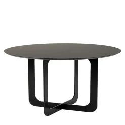 Tavolino Settanta in resina stone bronzo e acciaio