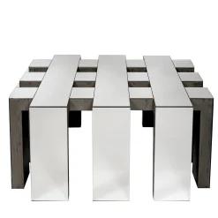 Tavolino Terry Glace Mirror di Giannella Ventura