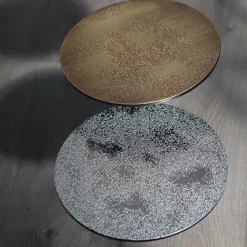 Tavolino Tino 2 in bronzo e argento