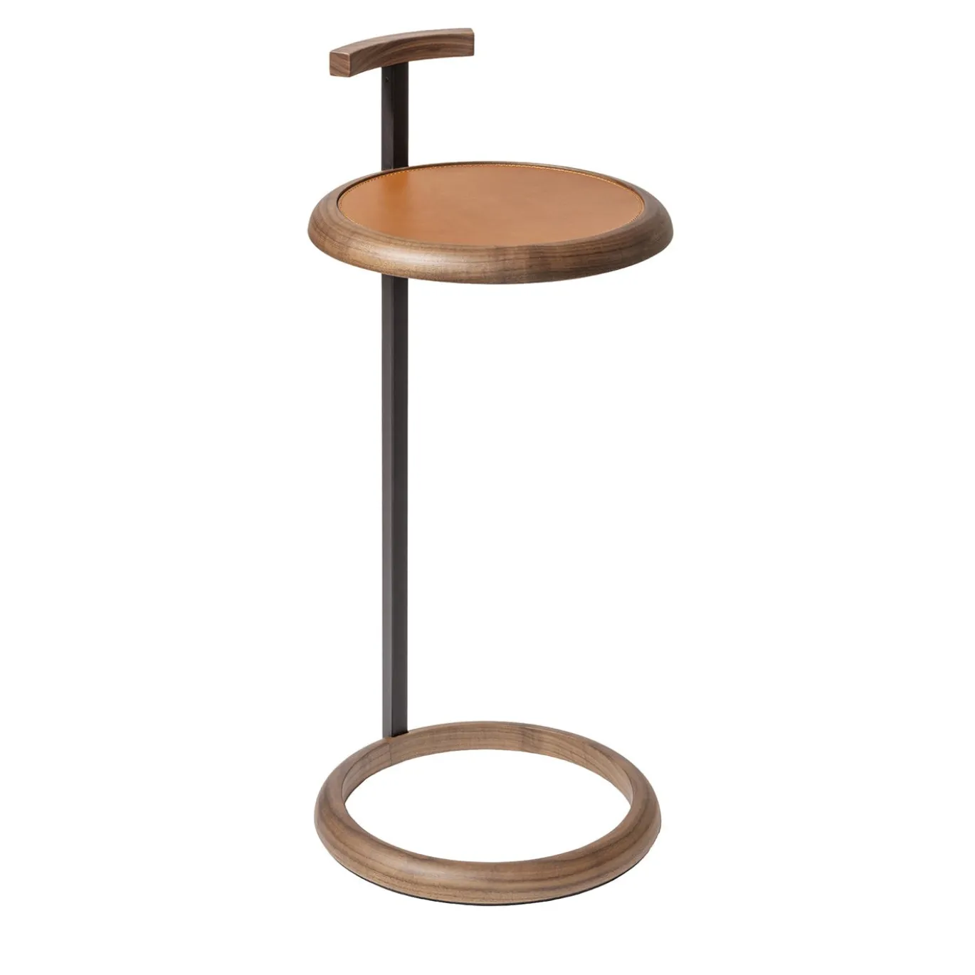 Tavolino Toiles de Noyer in noce color Cognac