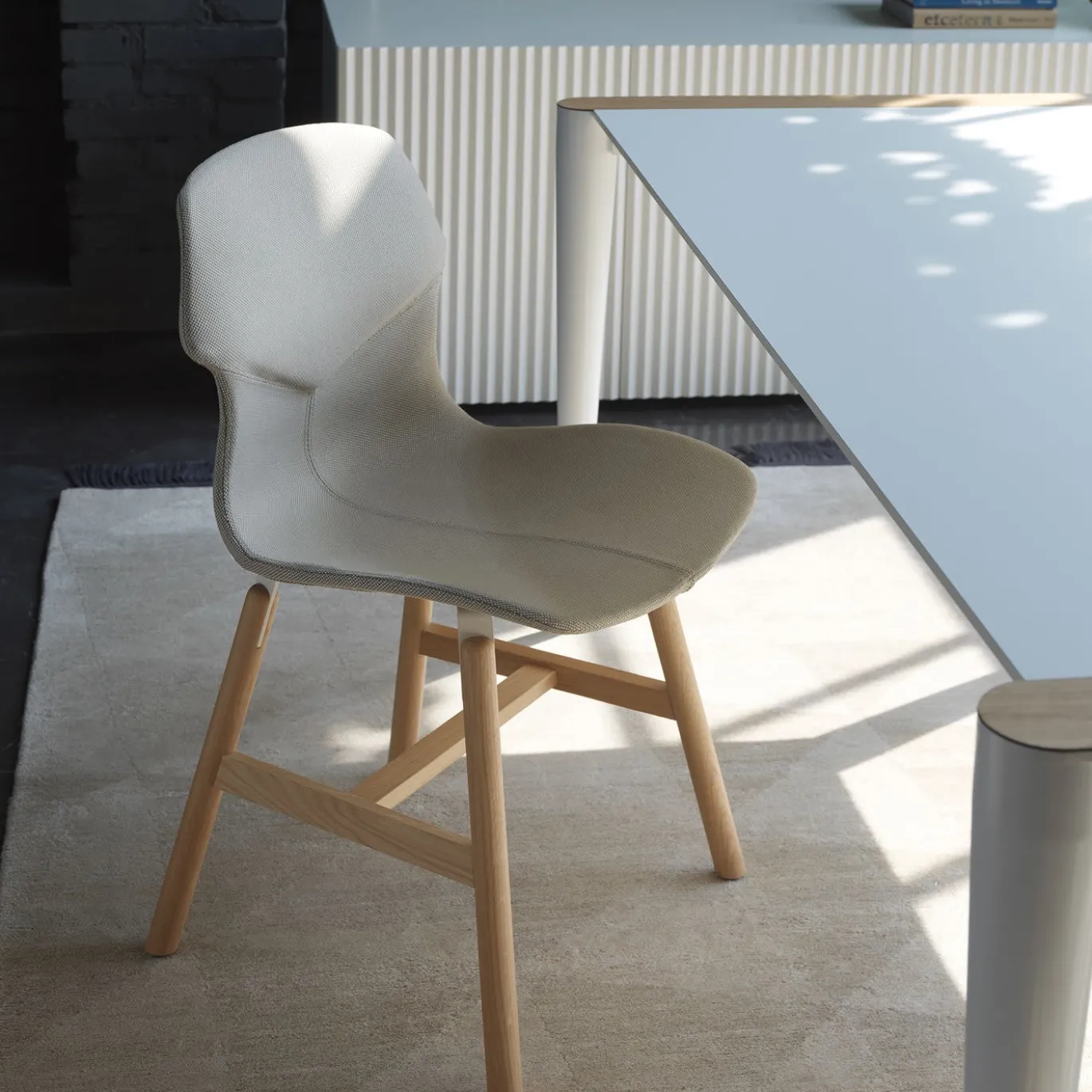 Tavolo allungabile Bolero White di Renato Zamberlan