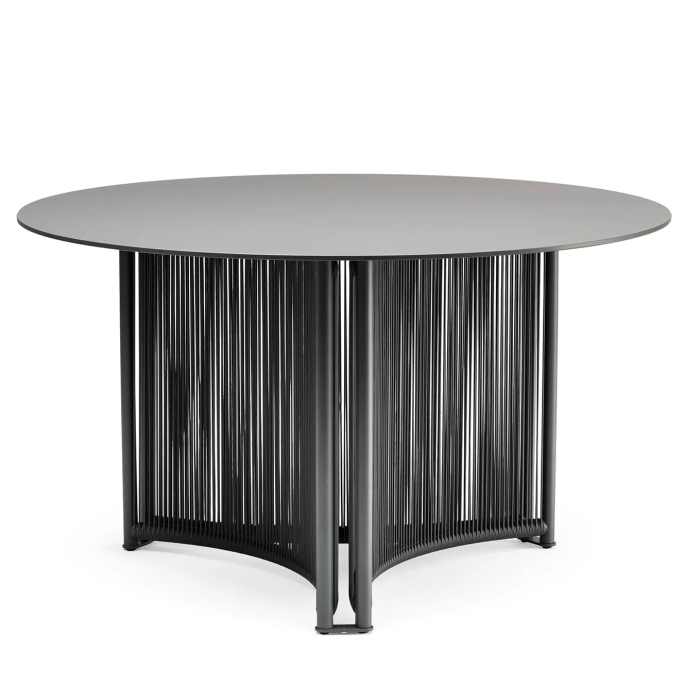 Tavolo Altana T-RO Round Gray di Antonio De Marco