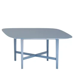 Tavolo azzurro quadrato Luigi Filippo di M. Laudani & M. Romanelli
