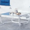 Tavolo basso Locus Solus White di Gae Aulenti