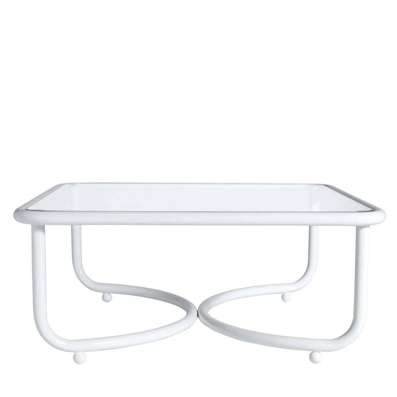 Tavolo basso Locus Solus White di Gae Aulenti