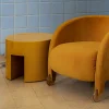 Tavolo basso Maryland Yellow di Dainelli Studio
