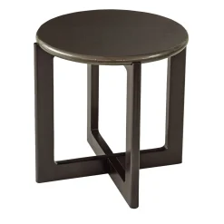 Tavolo basso Ronin con top in legno