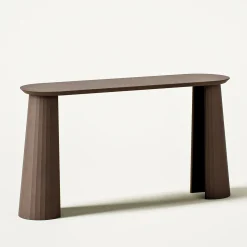 Tavolo Console Fusto 150 I in Marrone Cioccolato
