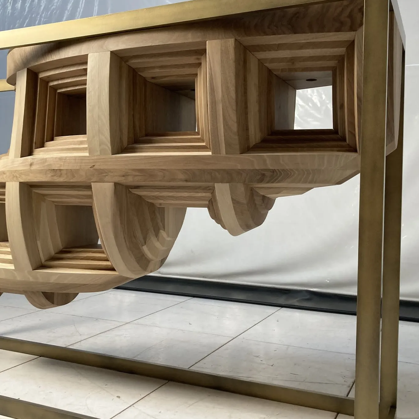 Tavolo consolle Rebus di Analogia Project