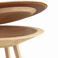 Tavolo d'accento Joker Round Brown