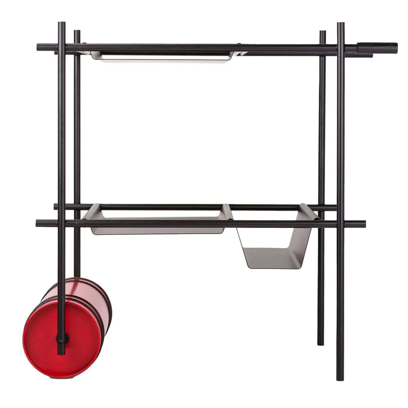 Tavolo da portata Rollingin Drink Trolley by Gio Tirotto