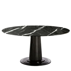 Tavolo da pranzo con piano in marmo