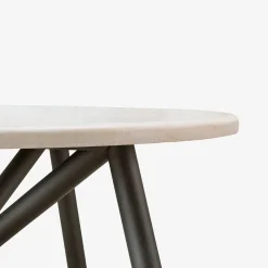 Tavolo da pranzo esterno in travertino beige Uni 150
