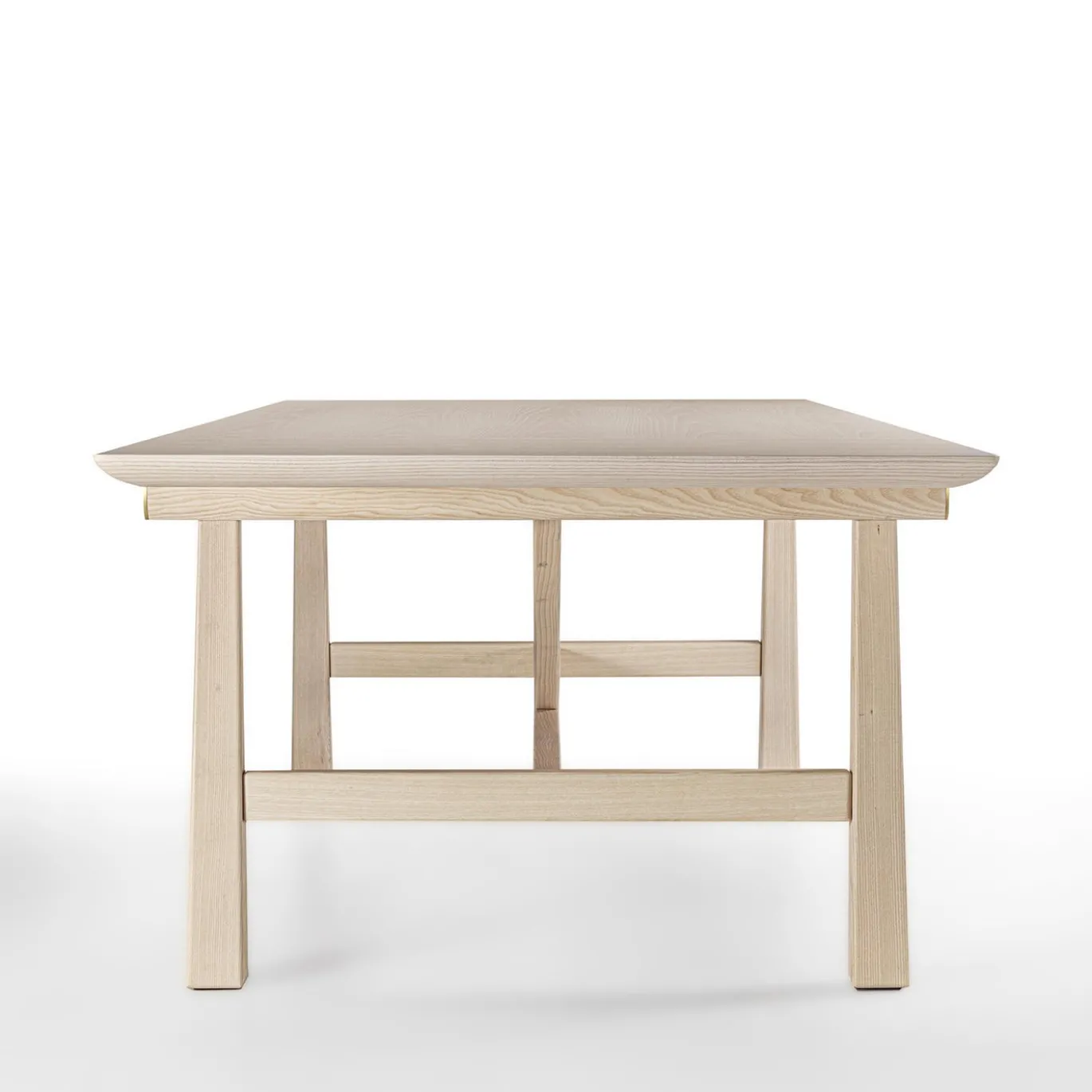 Tavolo da pranzo Hashi beige in legno