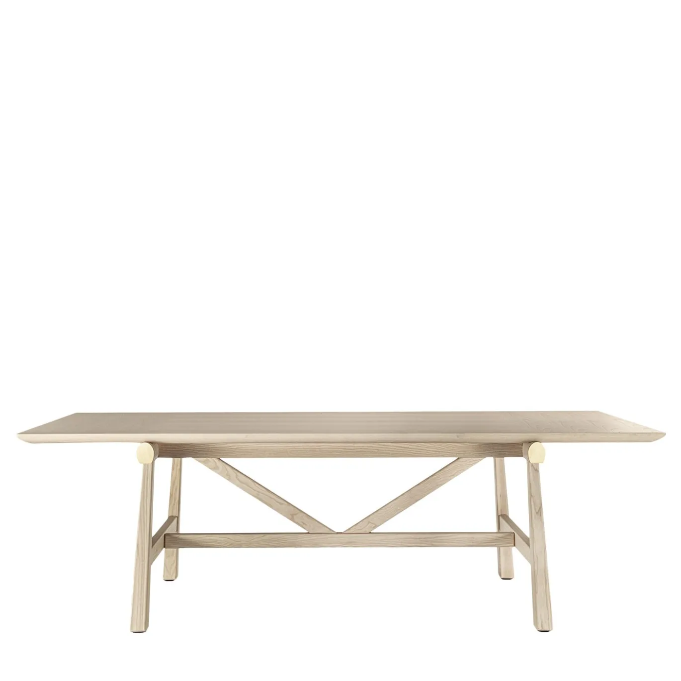 Tavolo da pranzo Hashi beige in legno