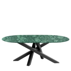Tavolo da pranzo Imperiale verde Komodo